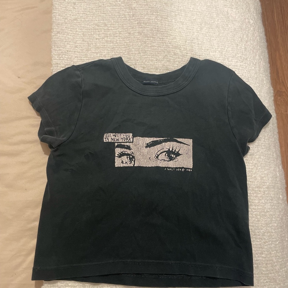 Brandy Melville Graphic Baby Tee